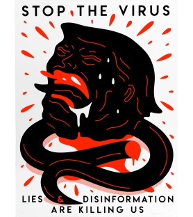 Litho.Online Cleon Peterson - Stop The Virus