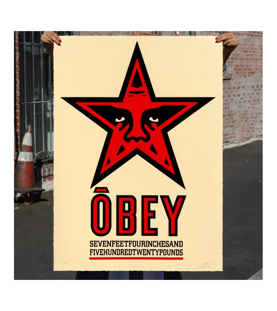 Litho.Online Shepard Fairey - Obey Star (grand format)