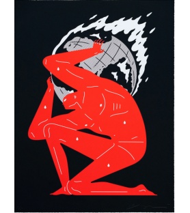 Litho.Online Cleon Peterson - World of fire - Black (large format)