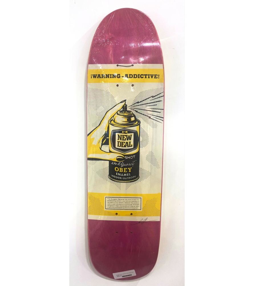 Litho.Online Shepard Fairey (Obey) - New Deal - Skateboard 77/400