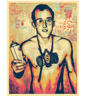 Litho.Online Shepard Fairey - Keith Haring
                            